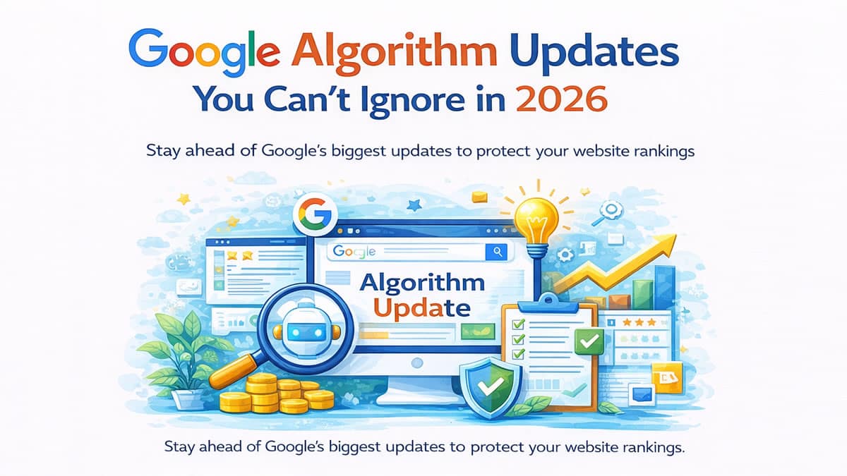 Google Algorithm Updates You Can’t Ignore in 2026