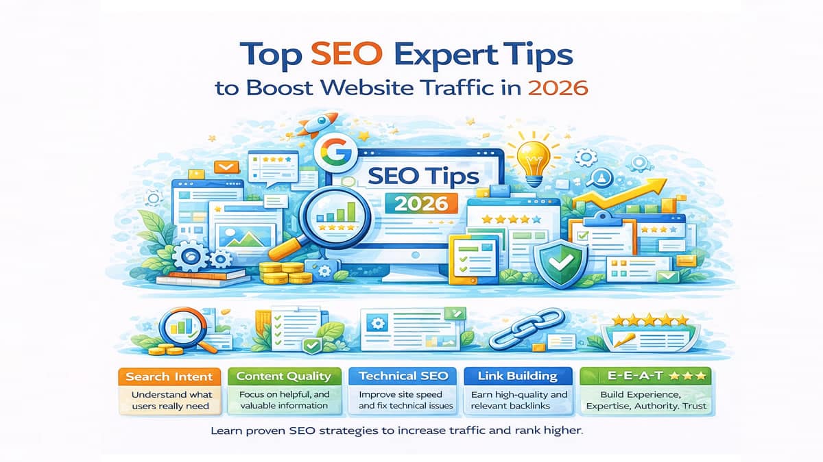 Top SEO Expert Tips to Boost Website Traffic in 2026