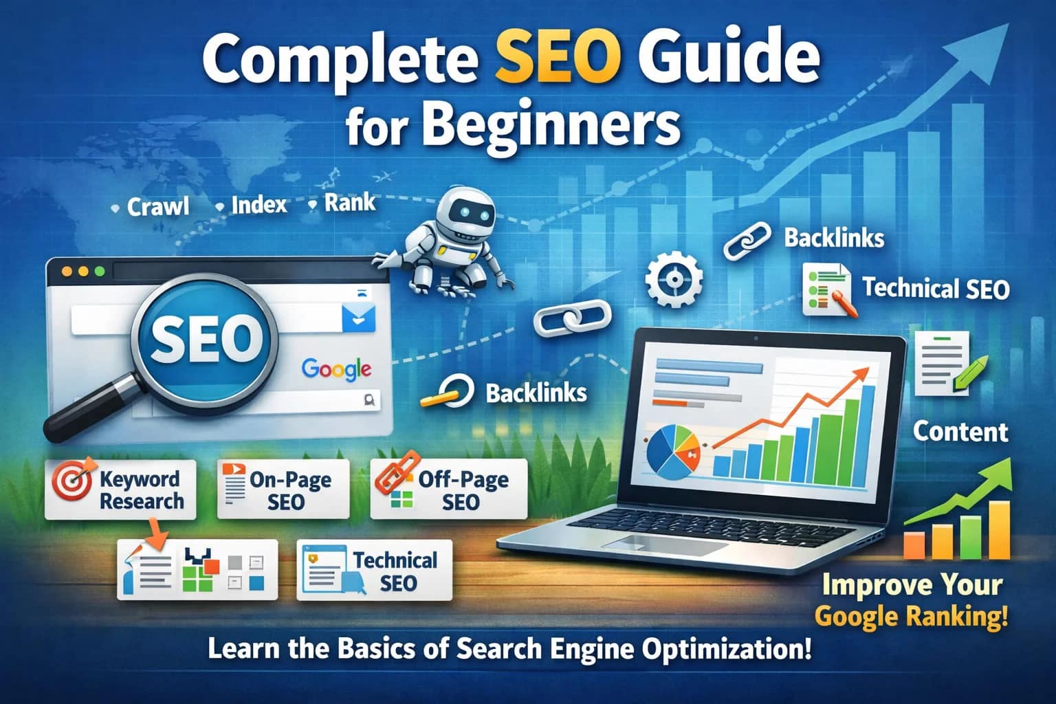 Complete SEO Guide For Beginners | SEO Expert Tips